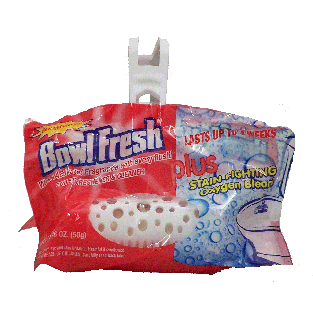 Bowl Fresh  toilet freshener & cleaner plus stain fighting oxyge 1.76oz