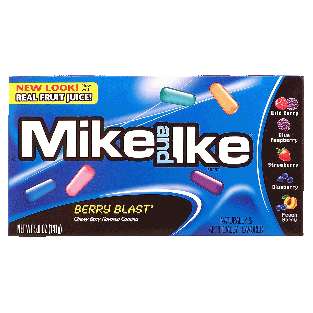 Mike & Ike  berry blast flavored candies 5oz