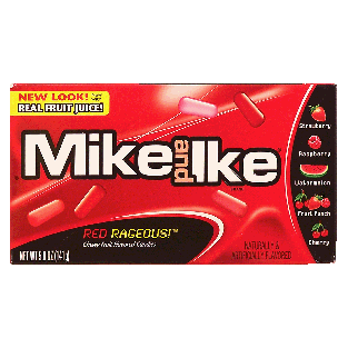 Mike & Ike  Red Rageous flavored candies 5oz