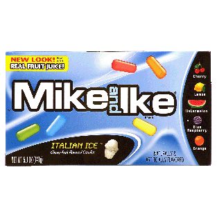 Mike & Ike  italian ice flavored candies 5oz
