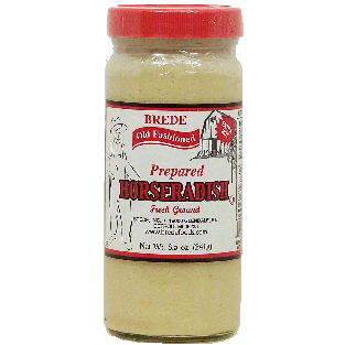 Brede Old Fashioned prepared horseradish, extra hot, fresh ground8.5oz