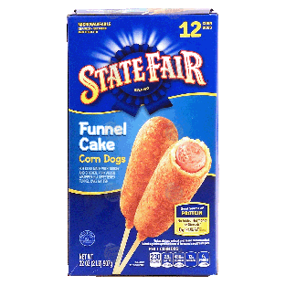 State Fair  funnel cake corn dogs, 12 ct 32-oz