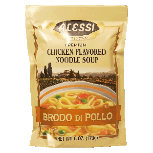 Alessi Authentico chicken flavored noodle soup dry mix 6oz