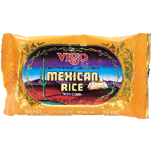 Vigo  mexican rice with corn, completely seasoned 8oz