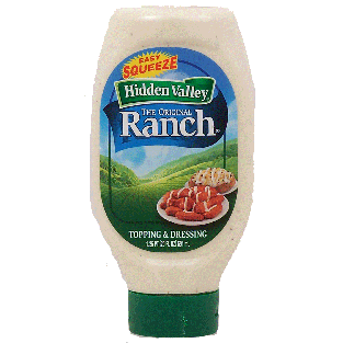 Hidden Valley Ranch  original ranch topping & dressing, easy sq 20fl oz