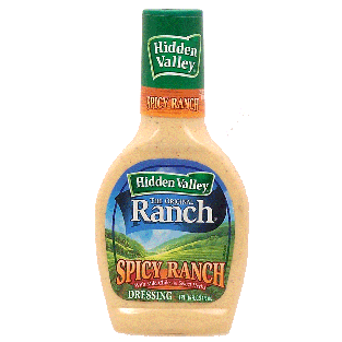Hidden Valley  spicy ranch with mild chiles & select herbs dres 16fl oz