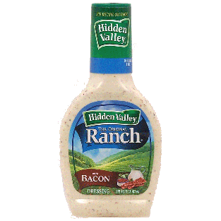 Hidden Valley  original ranch with bacon dressing 16fl oz