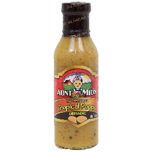 Aunt Mid's  all natural tropical poppy dressing 12.7fl oz