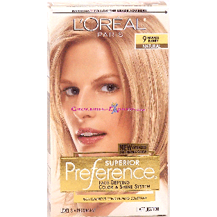 L'oreal superior Preference permanent hair color application, natur1ct