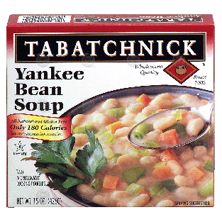 Tabatchnick  yankee bean soup, two microwaveable cooking pouches,15-oz