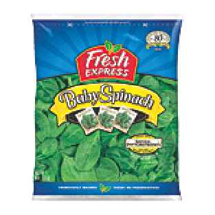 Fresh Express  Baby Spinach 6oz