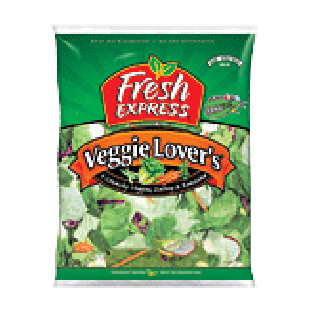 Fresh Express Veggie Lover's Salad Blend w/Carrots & Sugar Snap Pe12oz