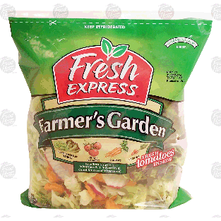 Fresh Express Farmer's Garden butter & red lettuce, grape tomatoes,9oz