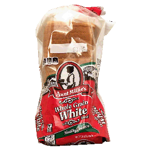 Aunt Millie's Healthy Goodness whole grain white bread sliced loaf16oz