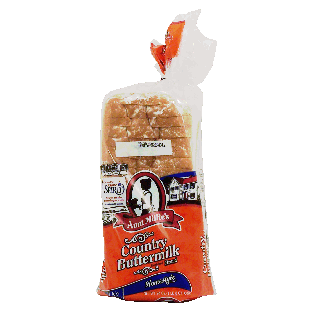 Aunt Millie's Homestyle country buttermilk enriched sliced bread l24oz