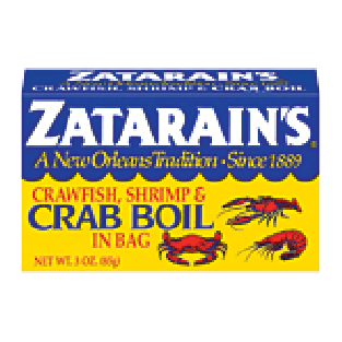 Zatarain's Crawfish Shrimp & Crab Boil In Bag  3oz