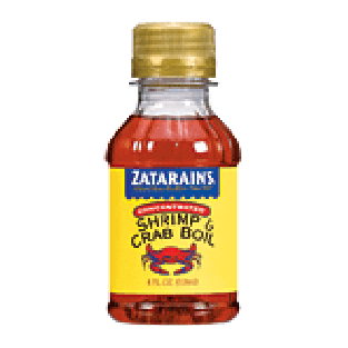 Zatarain's  concentrated shrimp & crab boil  4fl oz