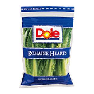 Dole Fresh Vegetables Romaine Hearts Lettuce 3ct