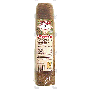 Rubschlager  sliced cocktail rye bread, 100% whole wheat bread 16-oz