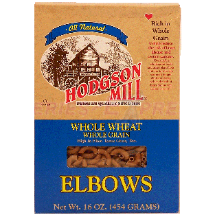 Hodgson Mill  elbow macaroni, whole wheat, whole grain pasta 16oz