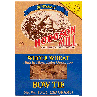 Hodgson Mill  whole wheat bow tie pasta 10oz