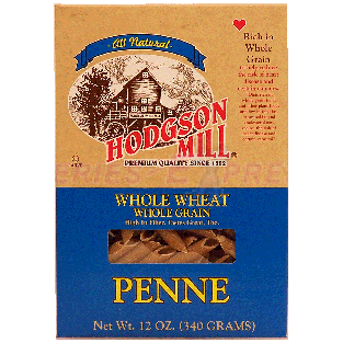 Hodgson Mill All Natural whole wheat penne pasta 12oz