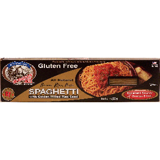 Hodgson Mill  gluten free brown rice spaghetti pasta with golden mi8oz