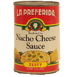La Preferida  zesty nacho cheese sauce, ready-to-use 15oz