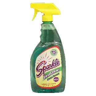 Sparkle  glass cleaner, green formula, ammonia-free 26fl oz