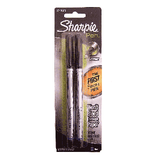 Sharpie  fine point writing pen, blue ink  2pk