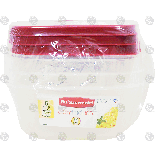 Rubbermaid easy find lids 2 - 3 cups containers, 1 - 5 cups contain 3pk