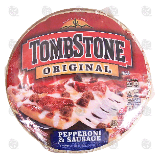 Tombstone Original pepperoni & sausage pizza 20.6-oz