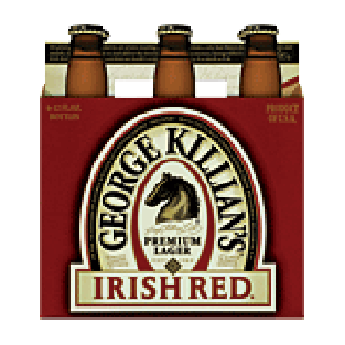 George Killian's Irish Red Premium Lager 12 Oz 6pk
