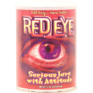Red Eye  serious java with attitude, ground 11-oz