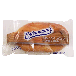 Entenmann's  jumbo glazed honey bun 4-oz