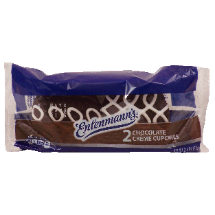 Entenmann's  chocolate creme cupcakes, 2 ct 3.2-oz