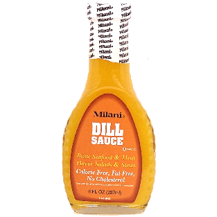 Milani  dill sauce, baste seafood & Meat 8fl oz