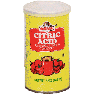 Mrs. Wage's  citric acid for home canning tomatoes 5oz