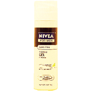 Nivea  sensitive shaving gel for men with chamomile & vitamin e 7oz
