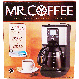 Mr. Coffee  12 cup programmable coffeemaker and pot 1ct