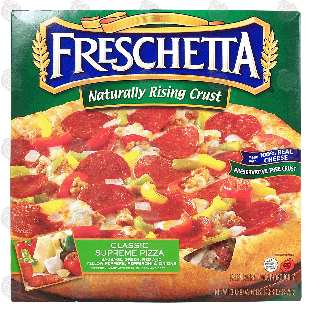 Freschetta Naturally Rising Crust classic supreme pizza with s30.88-oz