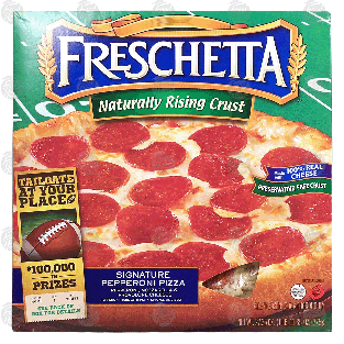 Freschetta Naturally Rising Crust signature pepperoni pizza wi27.35-oz