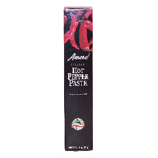 Amore  italian hot pepper paste made with olive oil 3.14oz