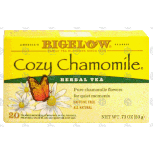 Bigelow  Cozy Chamomile All Natural Caffeine Free 20-ct