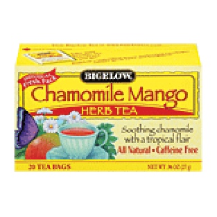 Bigelow Herb Tea Chamomile Mango 20ct