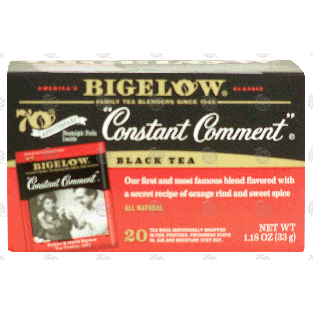 Bigelow Constant Comment black tea 20-ct