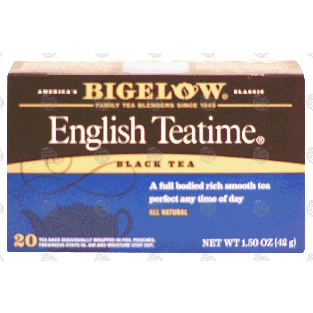 Bigelow English Teatime black tea 20-ct