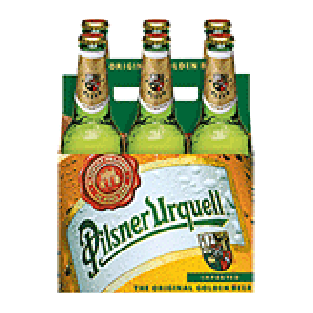 Pilsner Urquell Lager Longneck 12 Oz  6pk