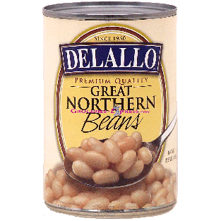 Delallo  great northern beans  15.5oz