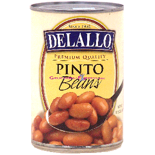 Delallo  pinto beans  15.5oz